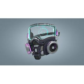 Cyberpunk Gas Mask model